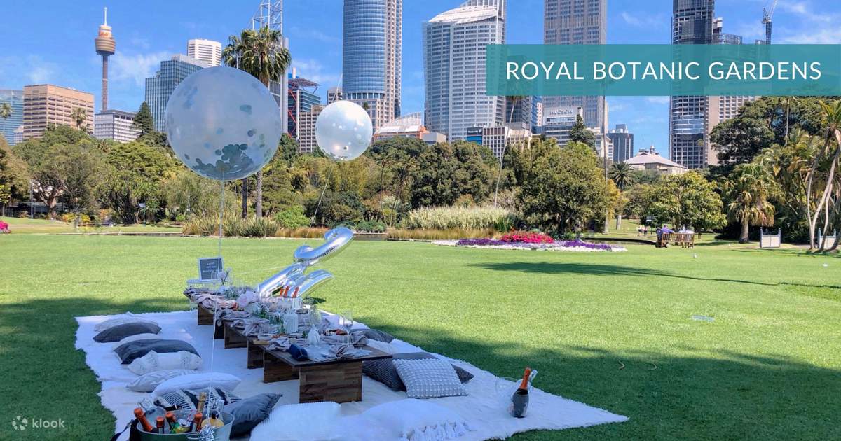 Royal Botanic Gardens Private Luxury Picnic Experience in Sydney Klook